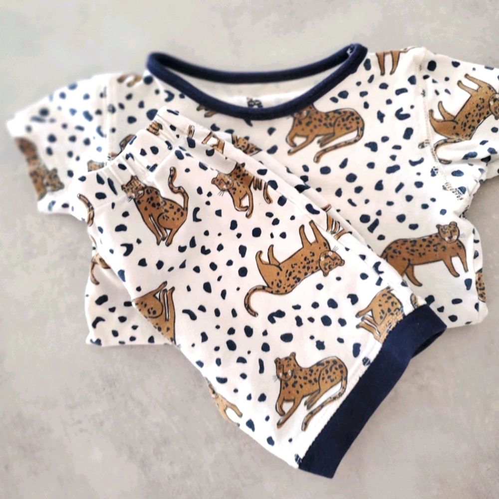 Boys Pjs Cotton On Cheetah